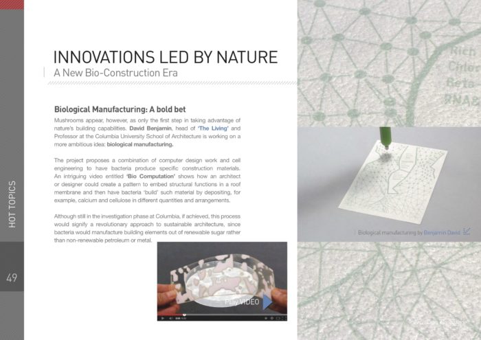 Innovations led by nature - Biomimicry
