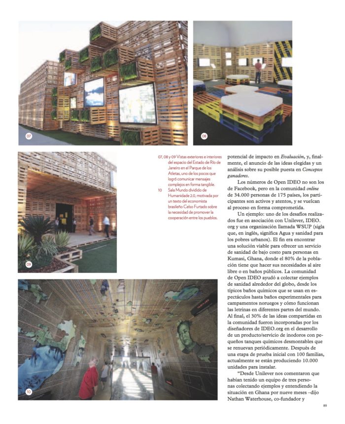 Cobertura Río+20 Diseño Sustentable para revista IF - Página 4