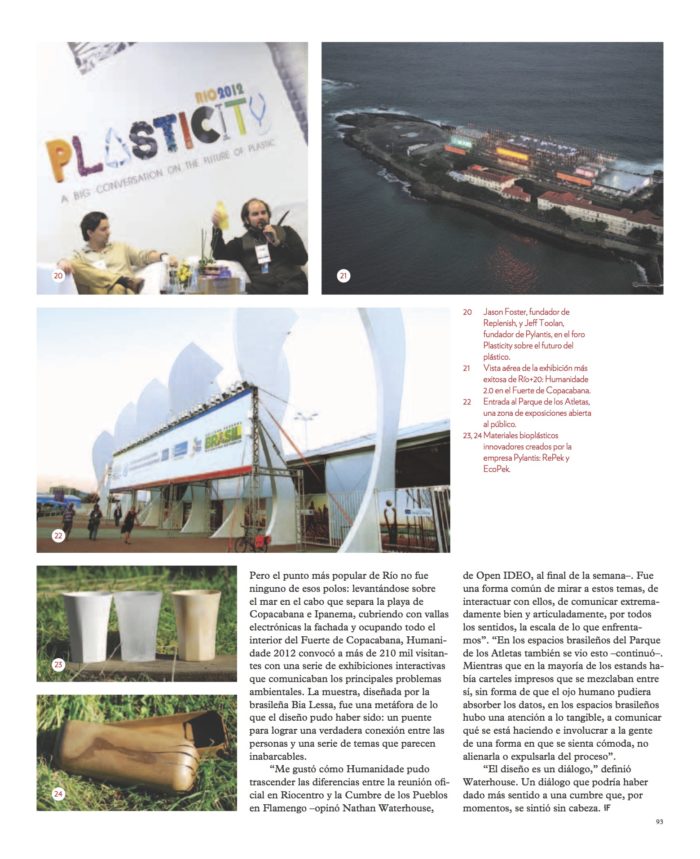 Cobertura Río+20 Diseño Sustentable para revista IF - Página 8