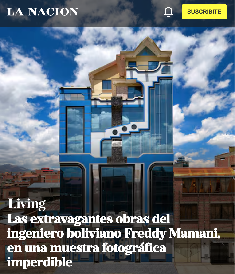 Freddy Mamani por Florencia Blanco